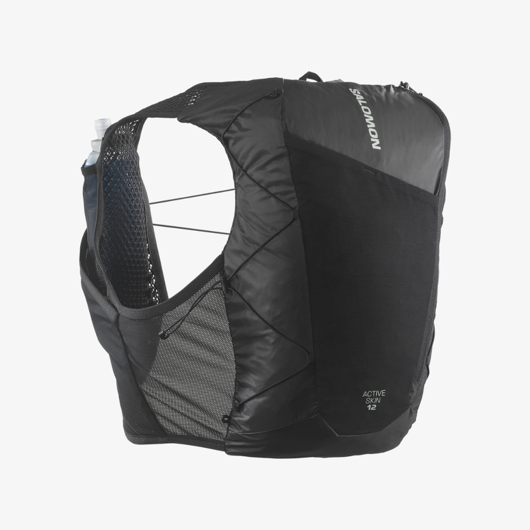 Salomon Active Skin 12 Set Unisex (2025) Black/Metal - Frontrunner Colombo